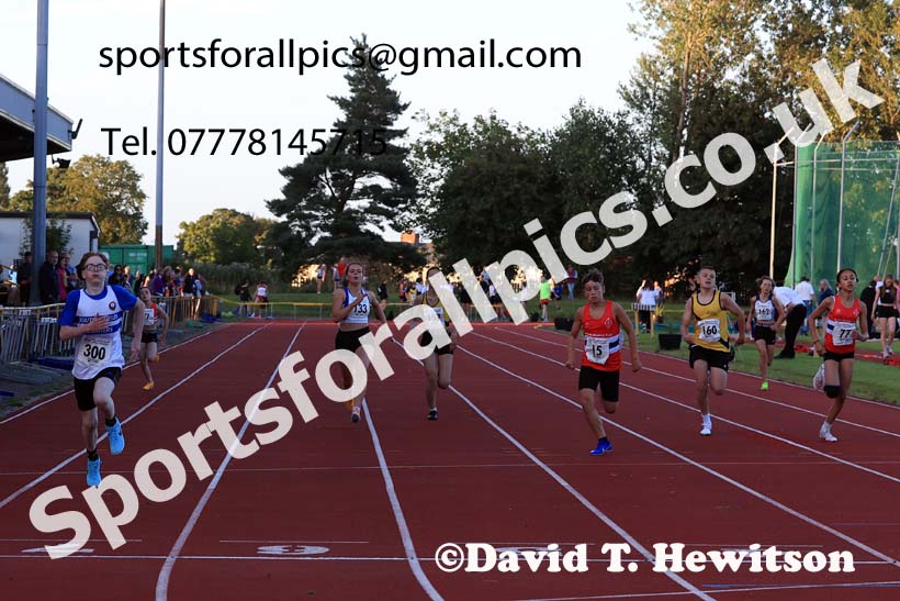 200 metres, 2024 NEGP 6, Monkton Stadium,  Wednesday, August 14th.  Photo: David T. Hewitson/Sports for All Pics